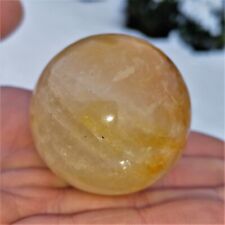 Kugel Sphere 5,3cm Golden Healer  Goldener Heiler Bergkristall Zen Kristall