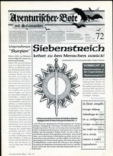 DSA, 1998- 1 x Aventurischer-Bote Nr.72 "Siebenstreich.... " guter Zustand