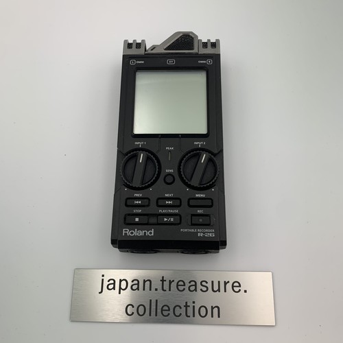 Roland portable recorder - r-26,