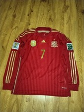 Spanien Heim Langarm Trikot WM