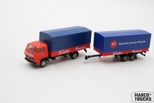 Herpa MAN VW G90 Pritsche/Plane „Franken Brunnen“ Nr. 817290 1:87 /H24169