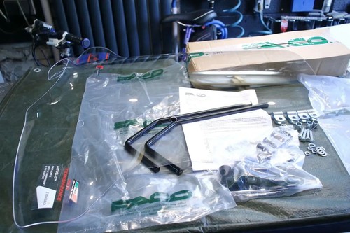 Faco windschild 69cm - windschild, aprilia