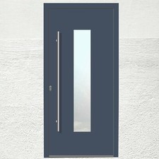 Haustür WeltHaus Tür Aluminium mit Kunststoff LA20 Bonn WH75 Eingangstür RC2