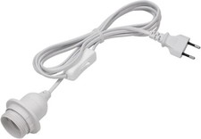 Meister Lampenfassung E27 Lampenaufhängung Kabel für DIY Leuchte