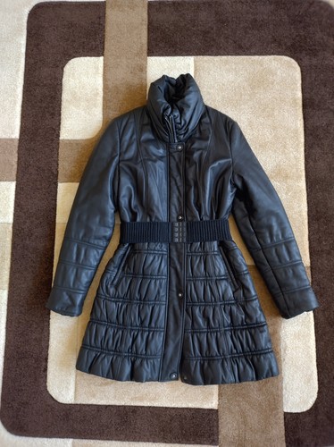 Mantel jacke echtleder - mantel,