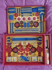 Metallbaukasten Meccano Set No. 8, 1959, boite rouge, unbespielt neuve Märklin