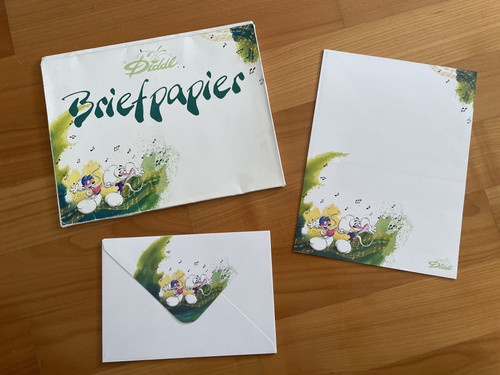 Diddl briefpapier mappe bogen - diddl, mappe,