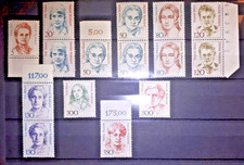 BRD, 15 Briefmarken
