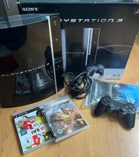 Playstation 3 - PS 3 - FAT - 40GB - CECHG04 + 2 Controller (mit OVP) - Konsole