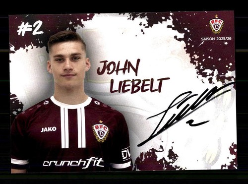 John liebelt autogrammkarte - john,