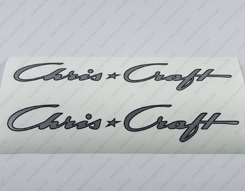 Chris craft boats - chris, silber