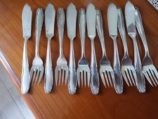 Fisch-Besteck Versilbert