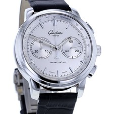 Glashütte Original Senator Chronograph XL, Edelstahl, Automatik