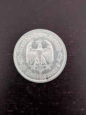 DRITTES REICH 5 Mark 1934