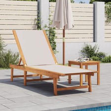 Sonnenliegen stk mit tisch - sonnenliegen,
