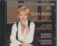 CD Barbara Bonney: Schubert Lieder (Teldec) 1994