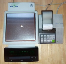 Waage Mettler Toledo PR 802 inklusive Drucker