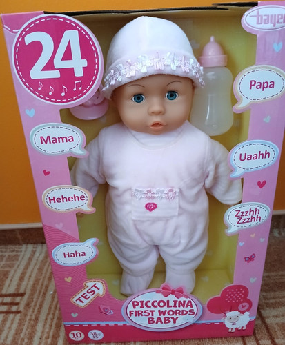 Bayer piccolina babypuppe 38cm - babypuppe,