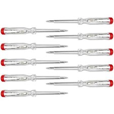 10x Stromprüfer 120-250V 60mm