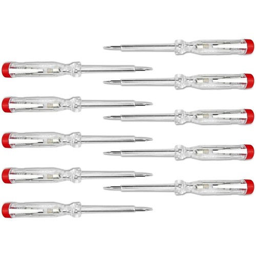 10x stromprüfer 120 250v 60mm - 10x, 120-250v