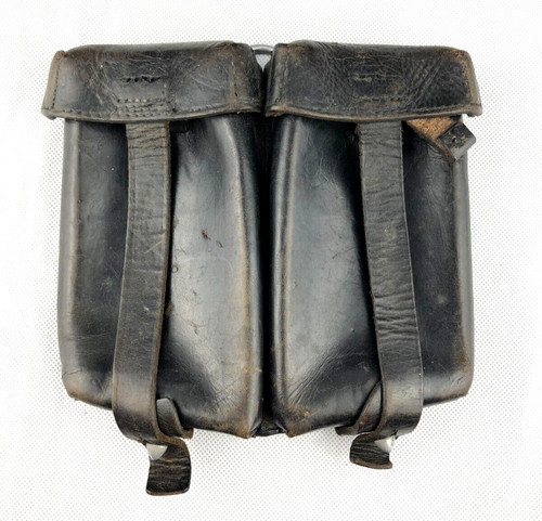 Munitionstasche leder schwarz - munitionstasche,