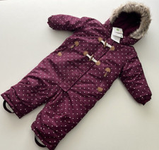 Baby Overall mit Kapuze 80