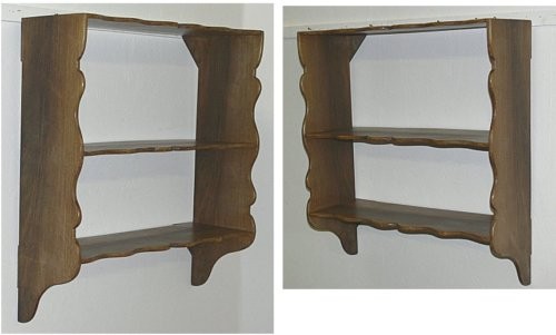 Biedemeier regal nussbaum - biedemeier,