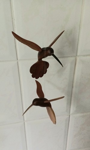 Kolibris aus holz - 2,