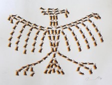 Jörg Immendorff - sehr schöne Farbserigraphie