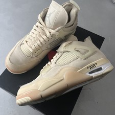 NIKE Air Jordan 4 Off-White Wmns Retro Sail Gr. 42