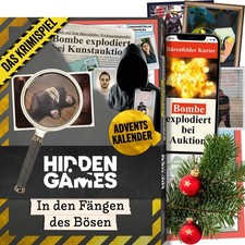 NEU! Hidden Games - Rätsel-Adventskalender - Special Edition - Detektivspiel