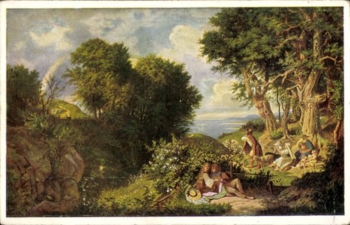 Künstler adrian ludwig - ak,