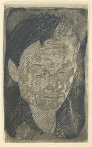 Käthe kollwitz frauenkopf - -,