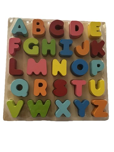 Alphabet holzpuzzle teilig - alphabet, 26-teilig