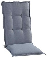 GO-DE Textil Gartenauflage, 120 x 50 cm, hellgrau - B-Ware neuwertig