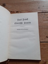 Siderische Sonette. Hans