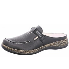 Rieker Damen Clogs in Schwarz