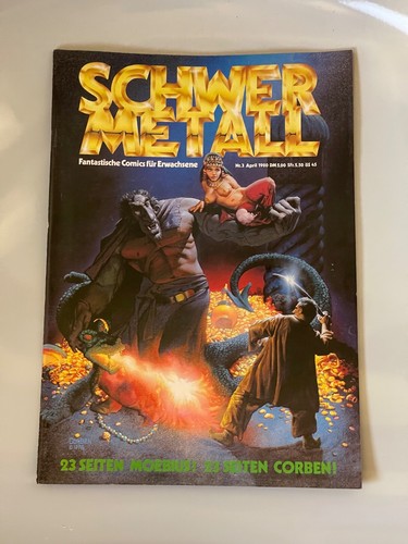 Schwermetall comic volksverlag - comic,