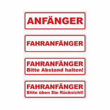 Fahranfänger Aufkleber