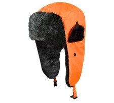 Warme Warnschutz Wintermütze