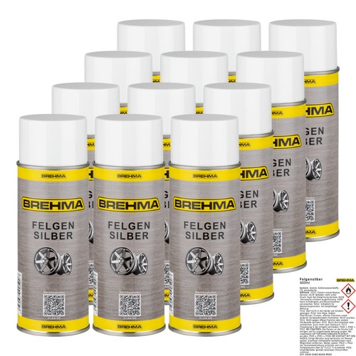 12x brehma felgensilber - brehma,