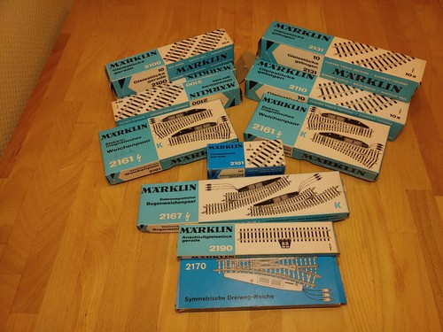 Märklin gleis konvolut - k-gleis, mit