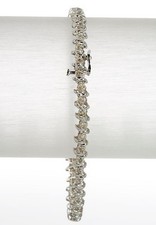 Schmuck Armband 585er Weissgold Brillanten weiß 1ct Ä899