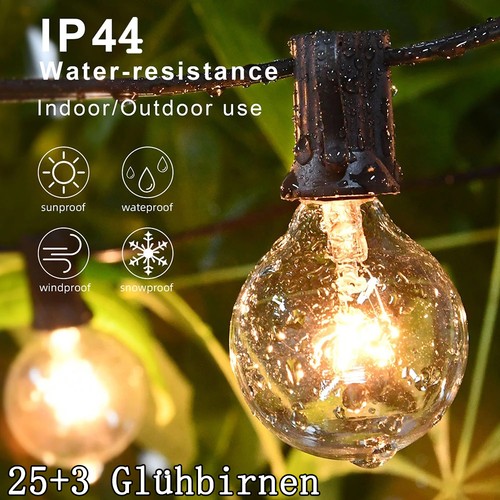 25x außen lichterkette - außen,