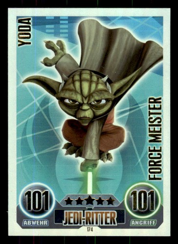 Yoda star wars - star, attax