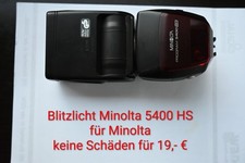 Minolta Programm Blitz 5400HS