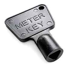 DREIECKIGER GAS STROMZÄHLERKASTEN SCHLÜSSEL SCHWARZ KUNSTSTOFF Schrank Dreieck UK