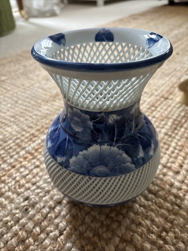 Chinesische vase blau weiß - chinesische,
