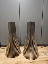 2x Secto Design Finnland Pendelleuchte 4200 60cm schwarz Lampe 