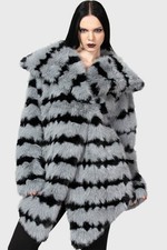 KILLSTAR Kunstfell Mantel